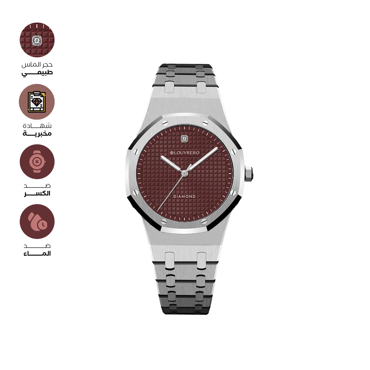 Eclipse Diamond Red Women's Watch