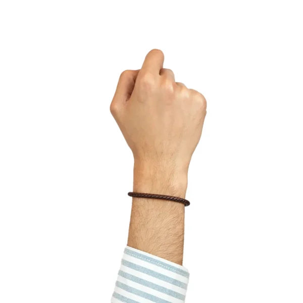 Eclipse Twine Leather Bracelet