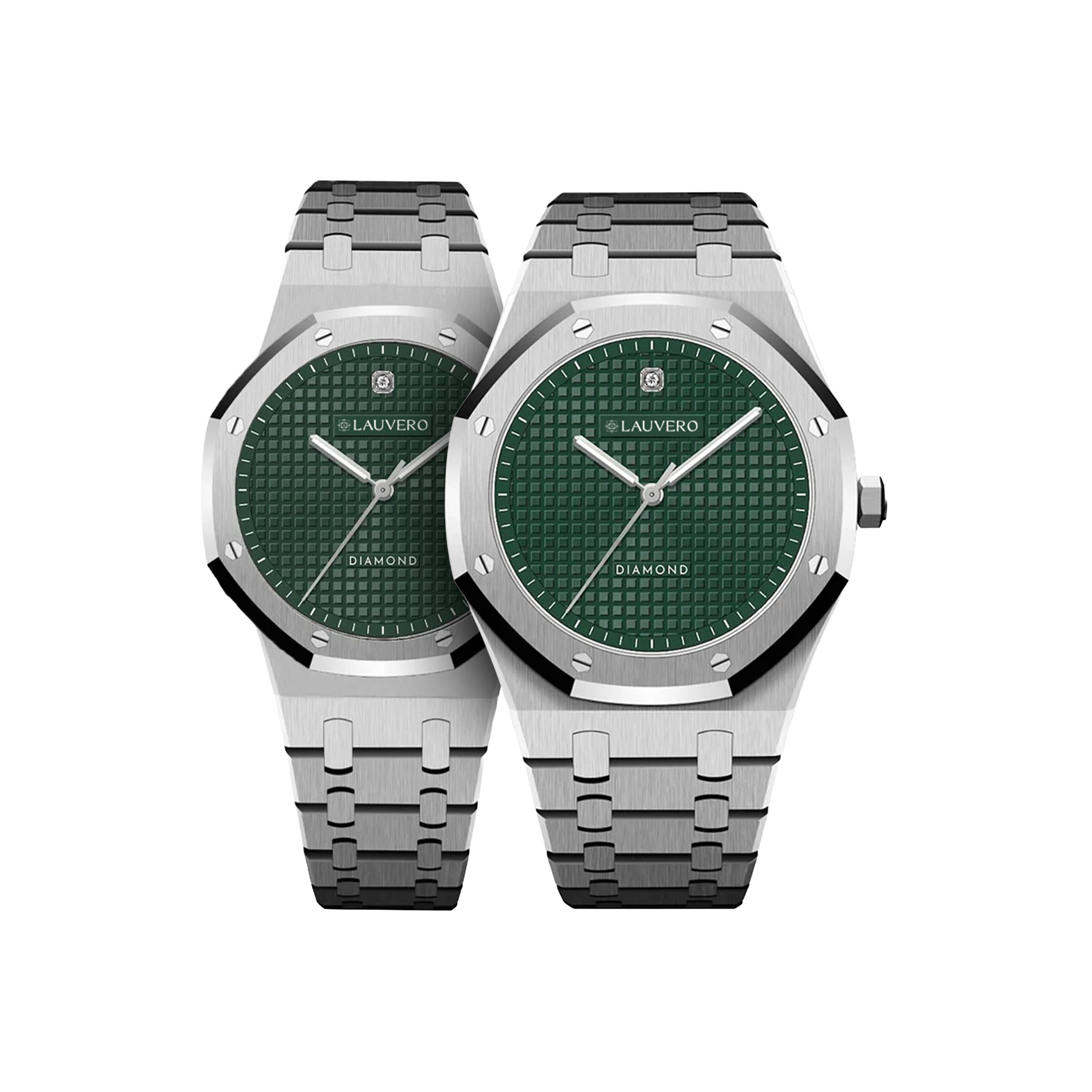 ساعة إكليبس دايموند جرين للبنات