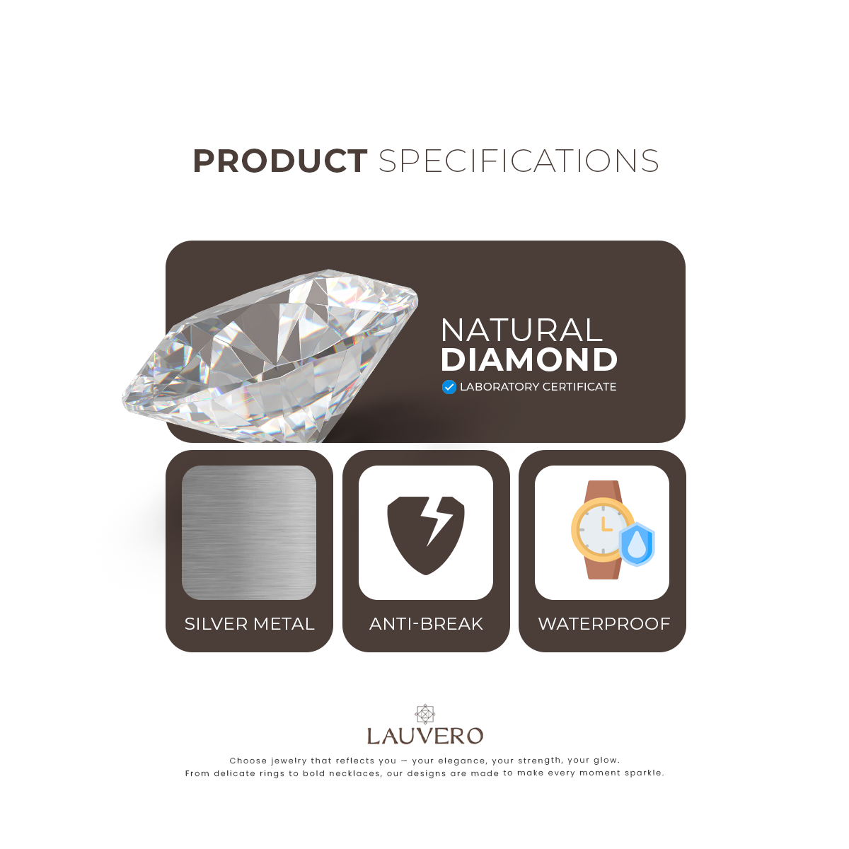 ساعة إكليبس دايموند الحمراء النسائية