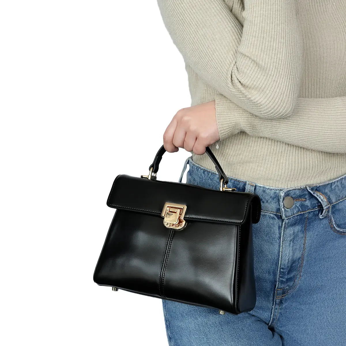 Silhouette Satchel Handbag for Women