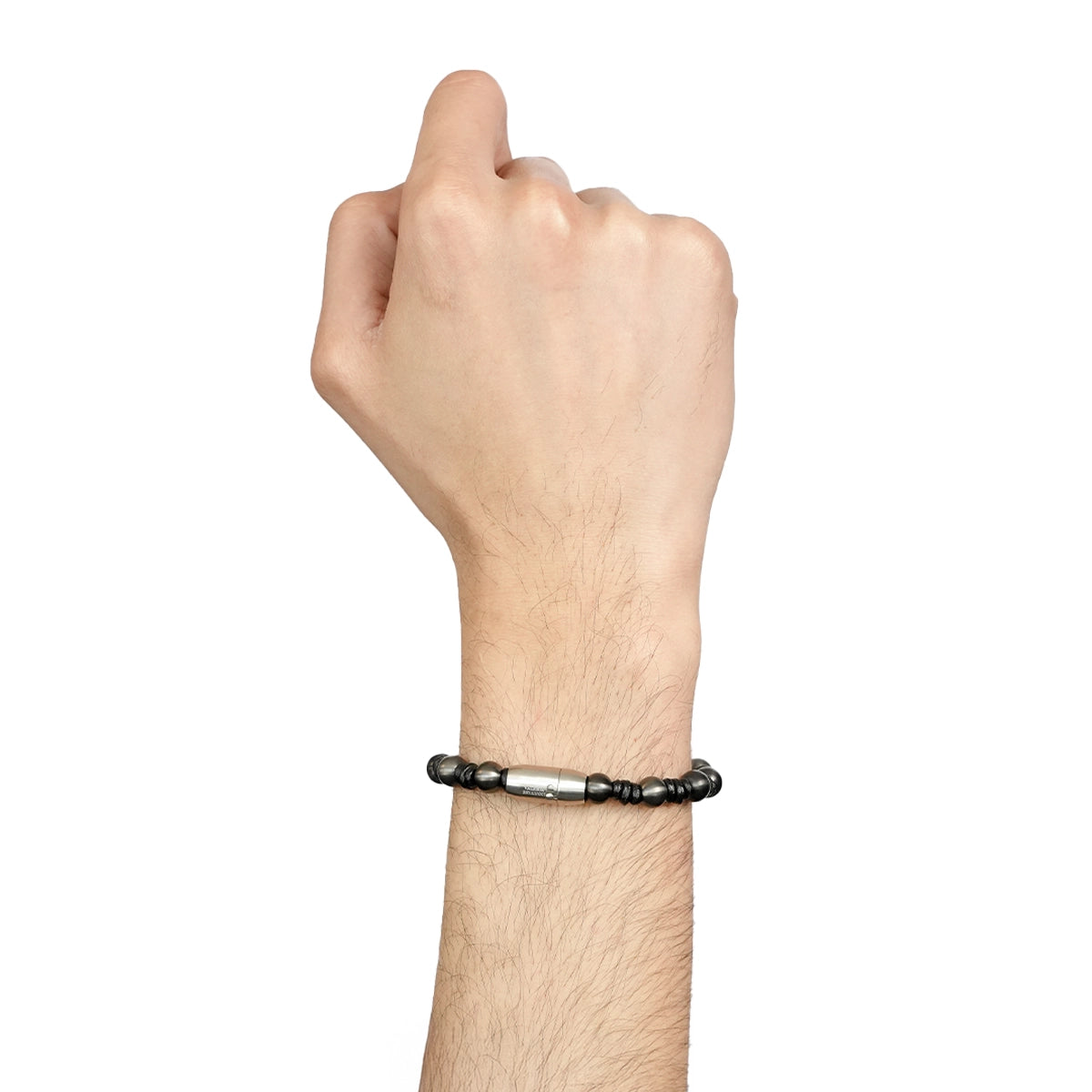 Raven Forge Men's Beaded Bracelet