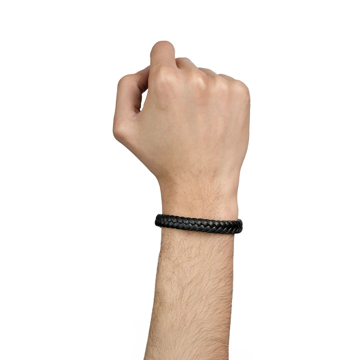 Nightguard Strand Leather Bracelet