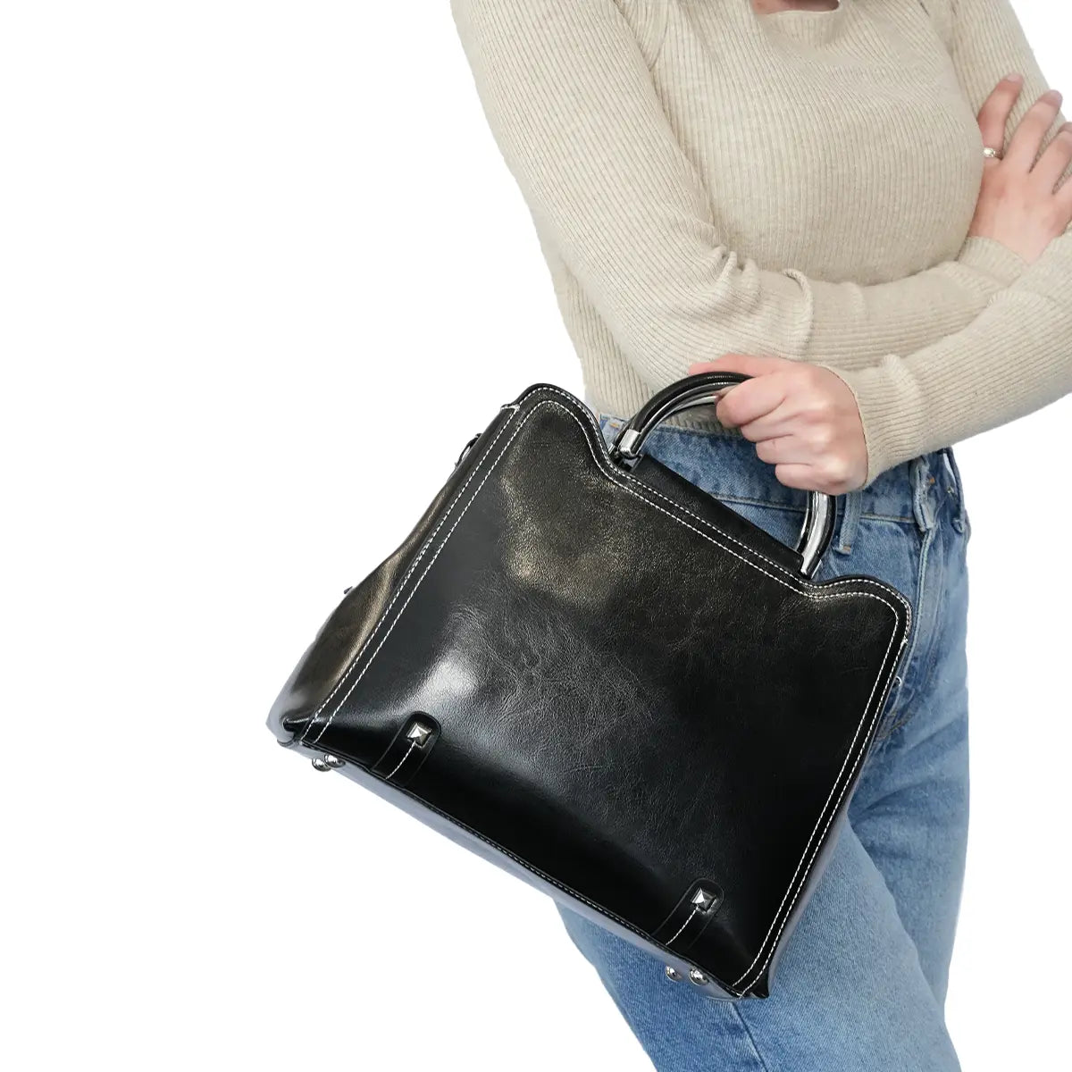 Bijoux Leather vintage Bag For Women