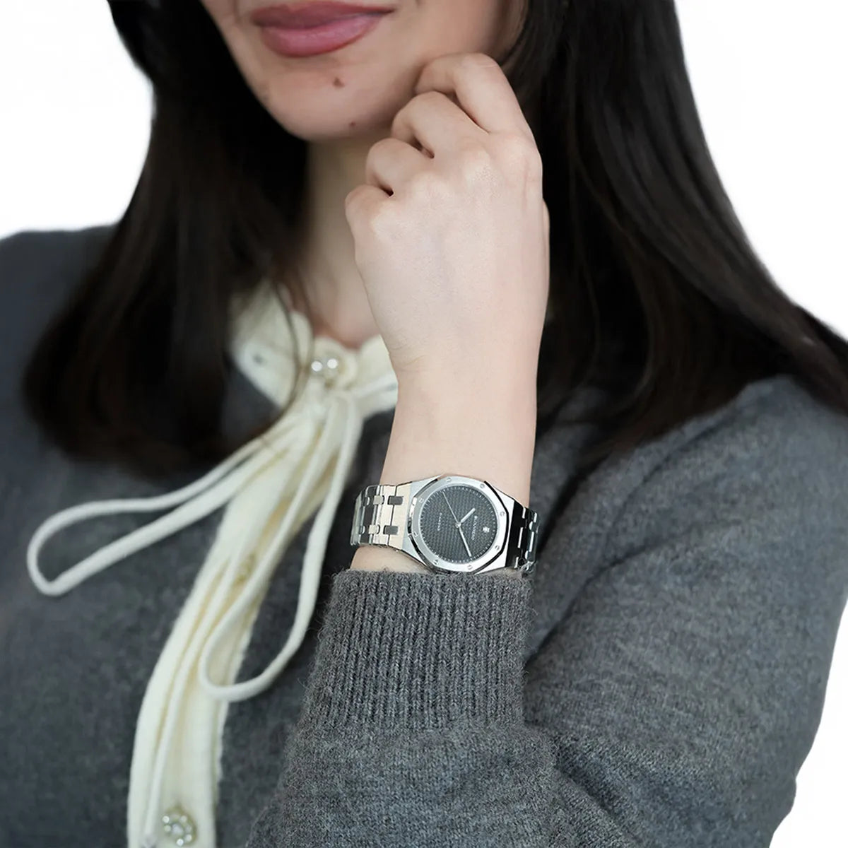 Eclipse Diamond Black Women's Luxury Watch