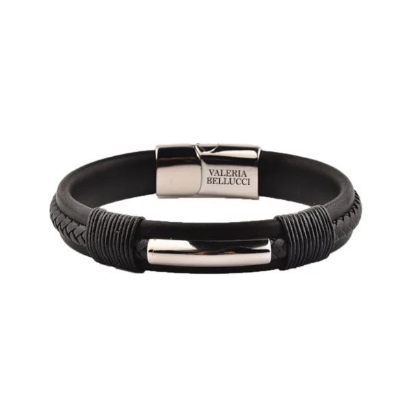 Resolute Strand Men's Black Bracelet