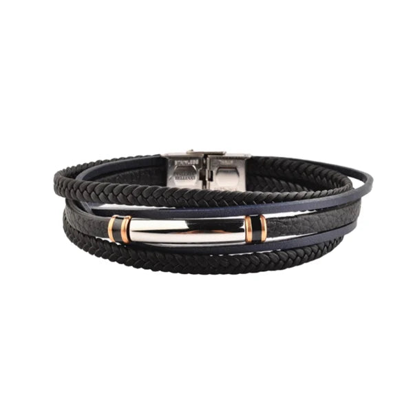 Phantom Braid Leather Bracelet