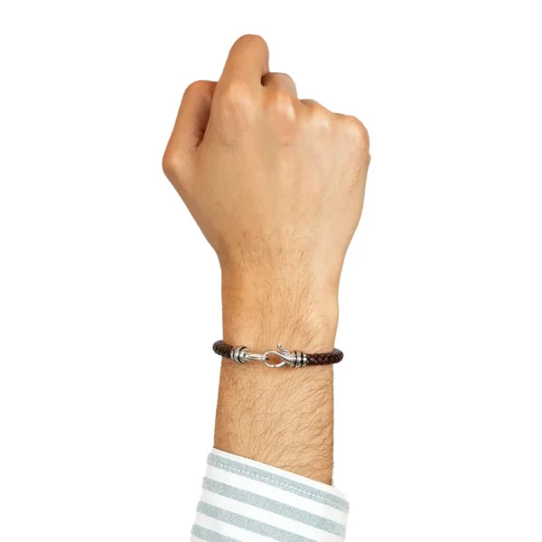 Noble Layer Leather Bracelet