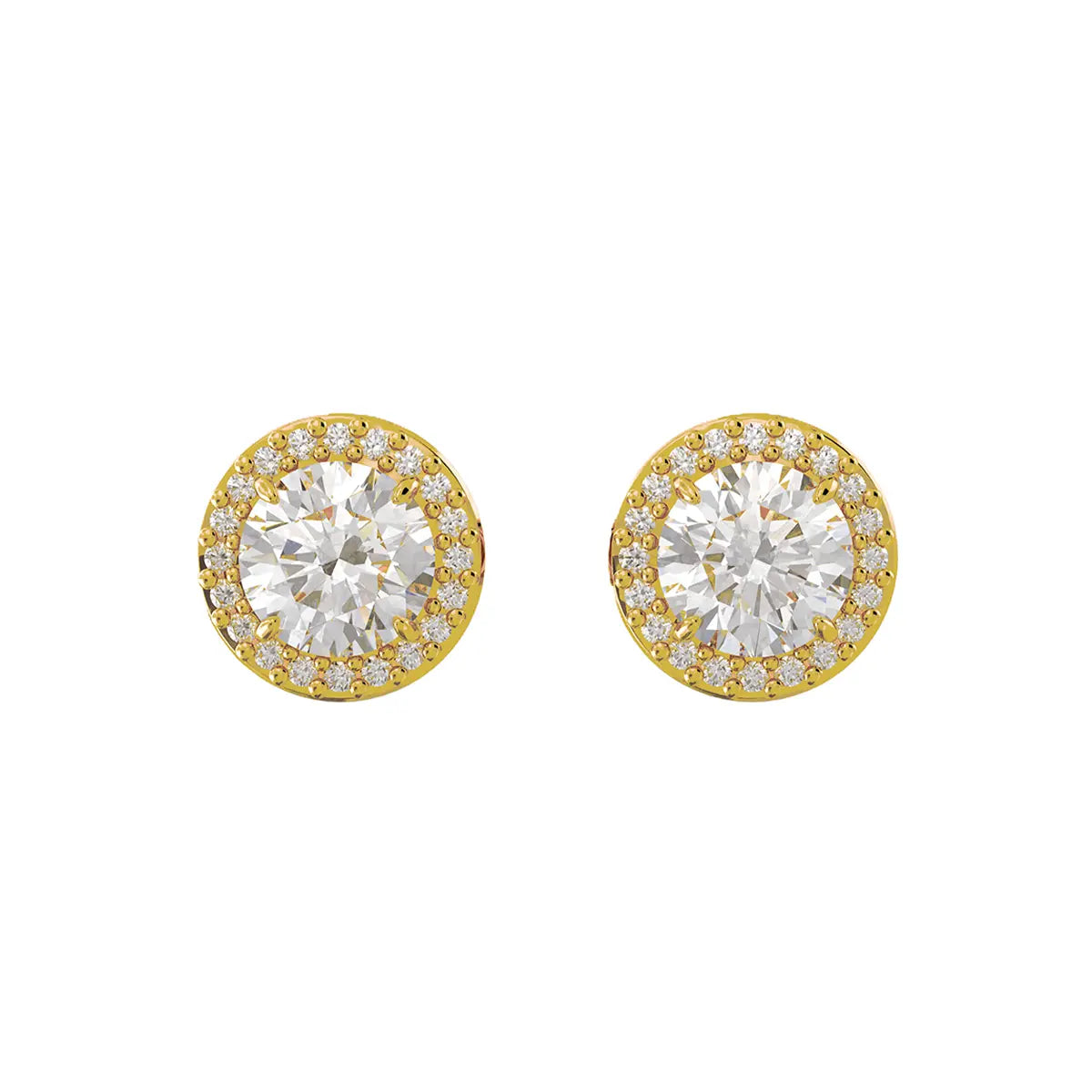 Eternal Glow Stud Earrings