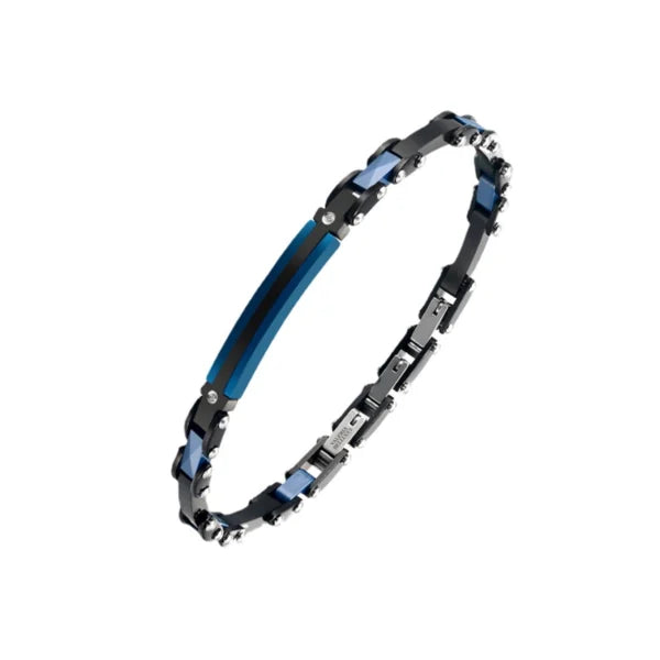 Luxe Wave Men's Beaded Bracelet