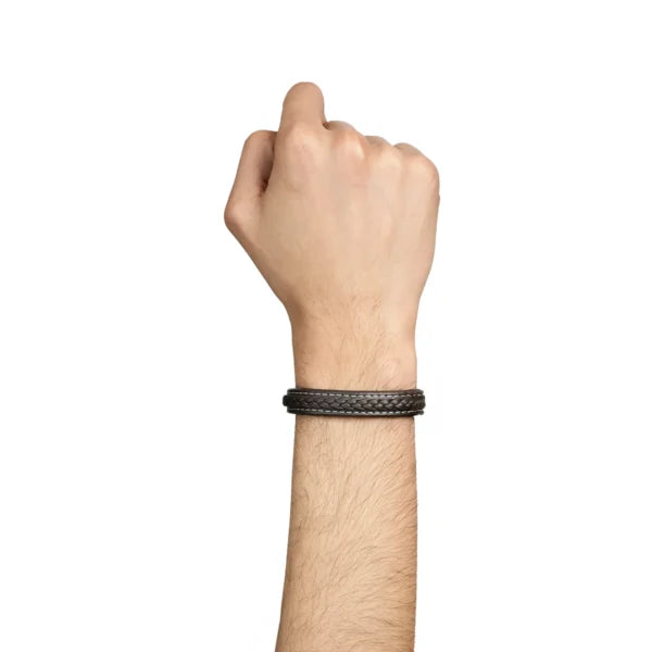 Ironclad Weave Men's Designer Bracelet