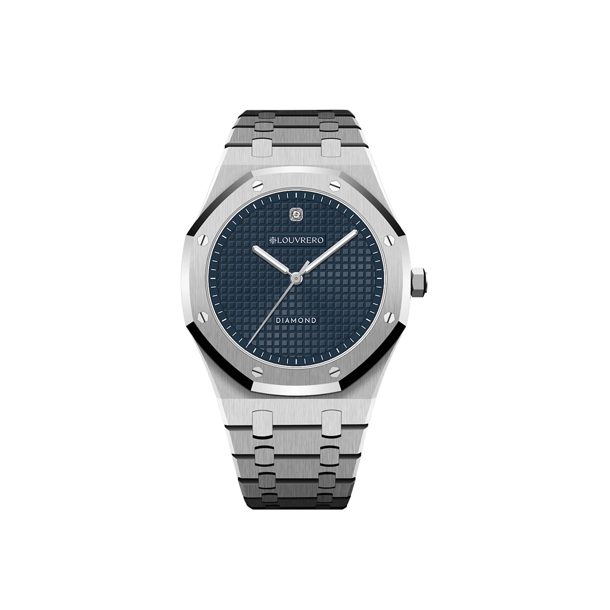 Eclipse Diamond Blue Couple Watch