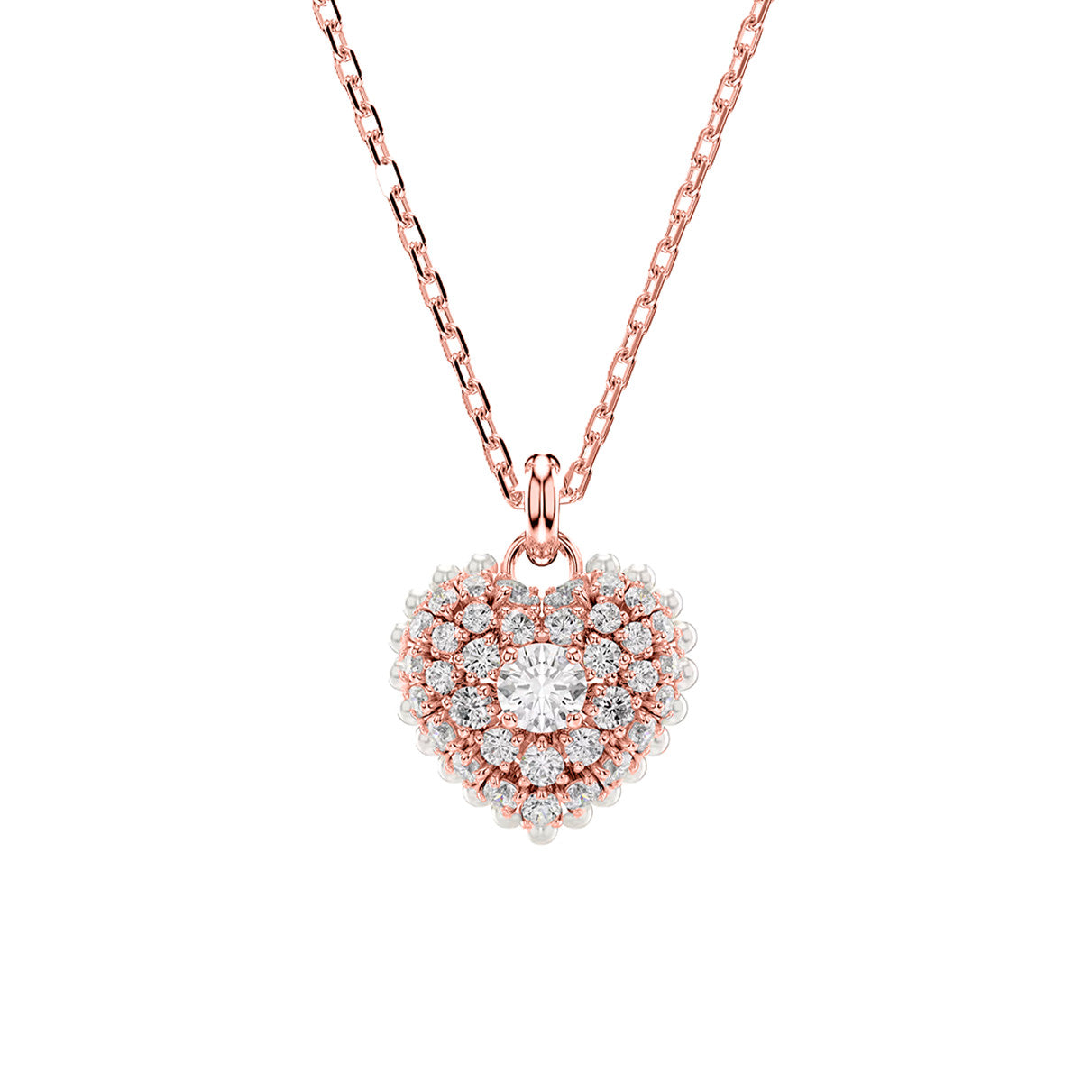 Frostfall Sparkle Pearl Necklace