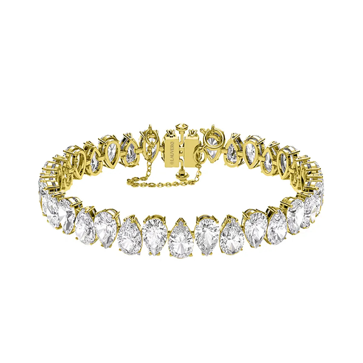 Frozen Wave Pearl Bracelet
