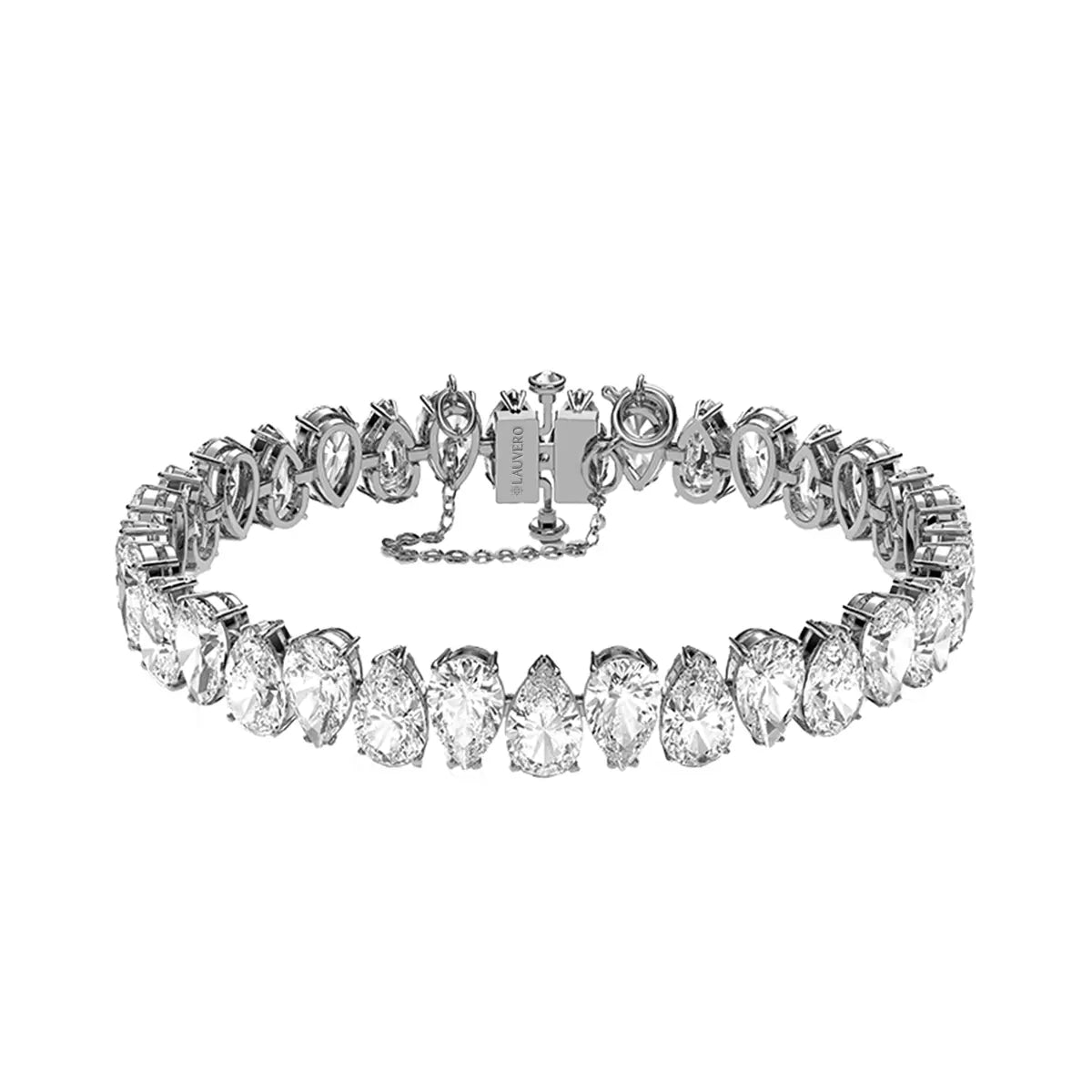 Frozen Wave Pearl Bracelet