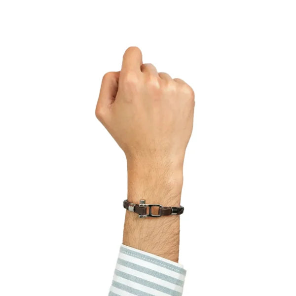 Commander's Bond Leather Bracelet