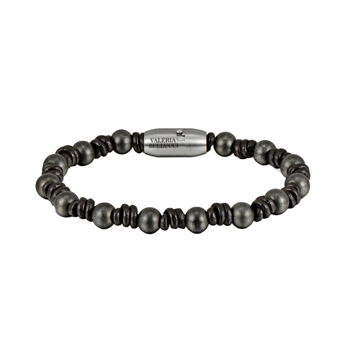 Raven Forge Men's Beaded Bracelet