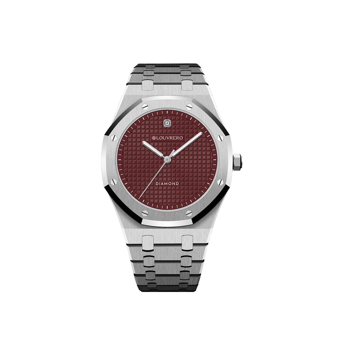 Eclipse Diamond Red Watch For Men