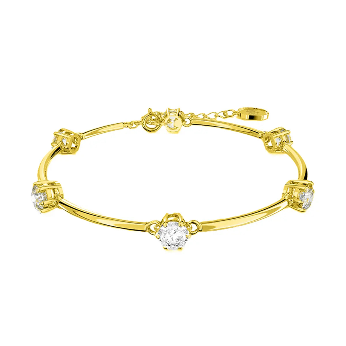 Luminous Frost Wedding Bracelet