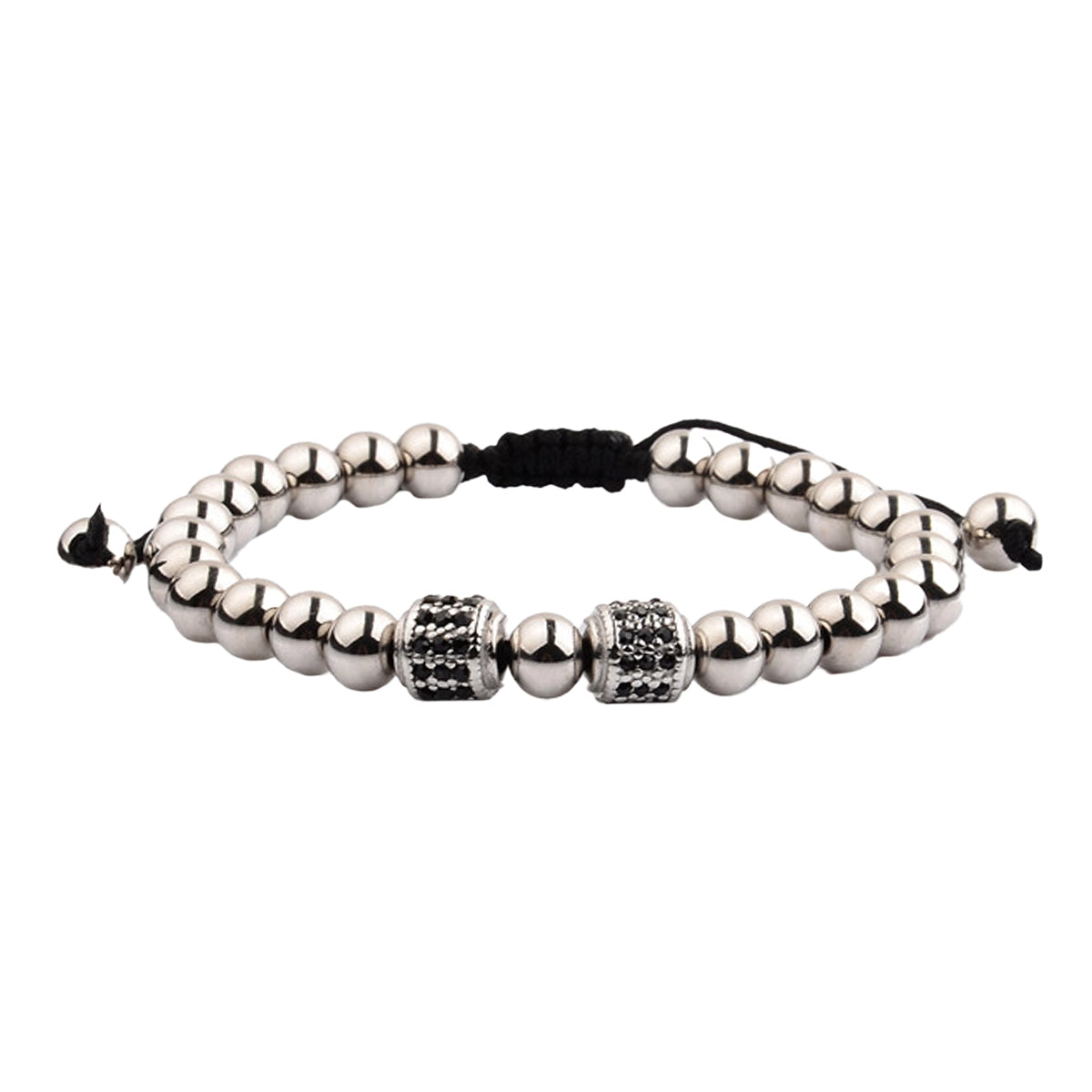 Monarch Link Mens Pearl Bracelet
