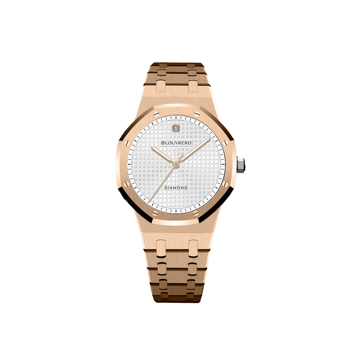 Eclipse Diamond Watch Rose Gold​