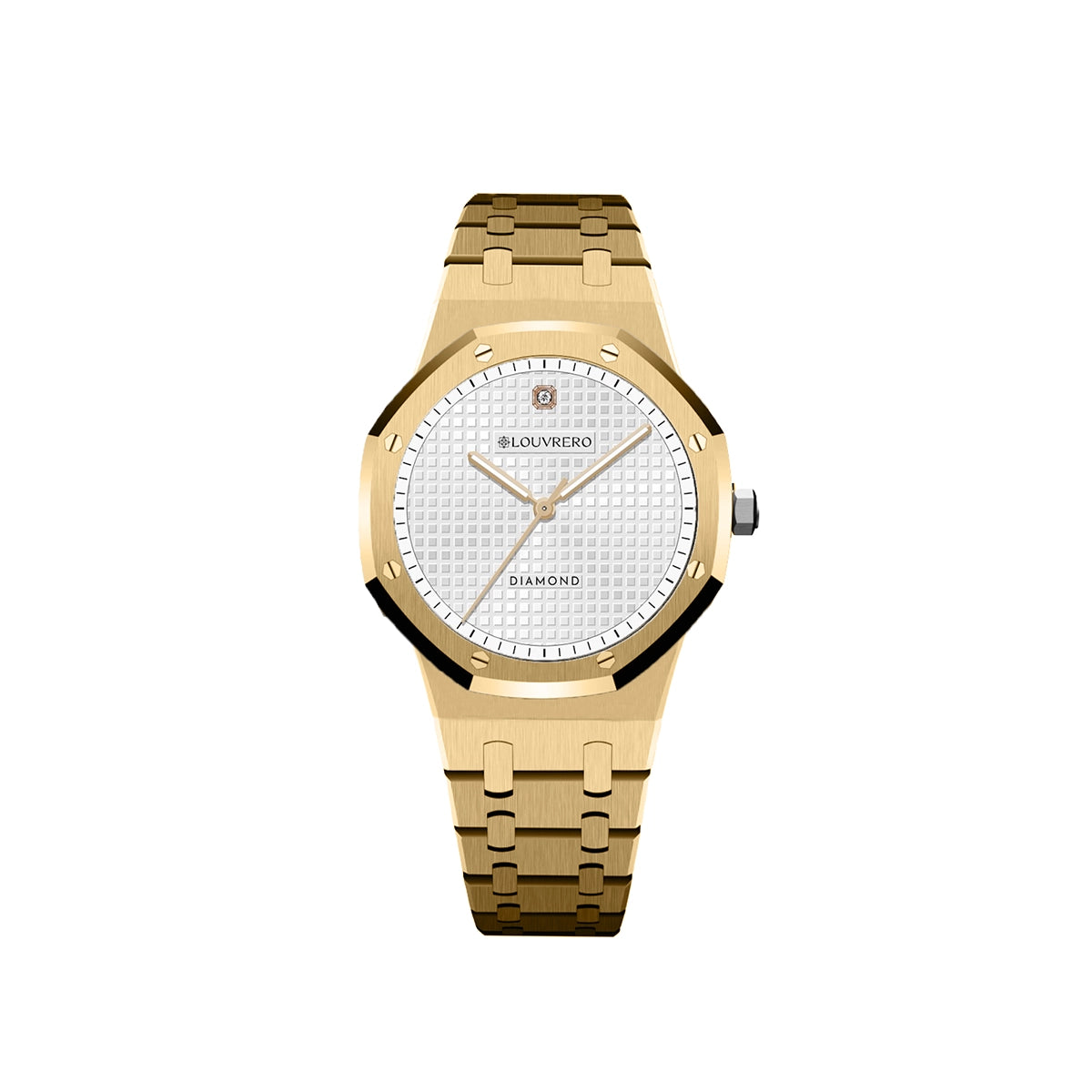 Eclipse Diamond Gold Branded Watch for Women​