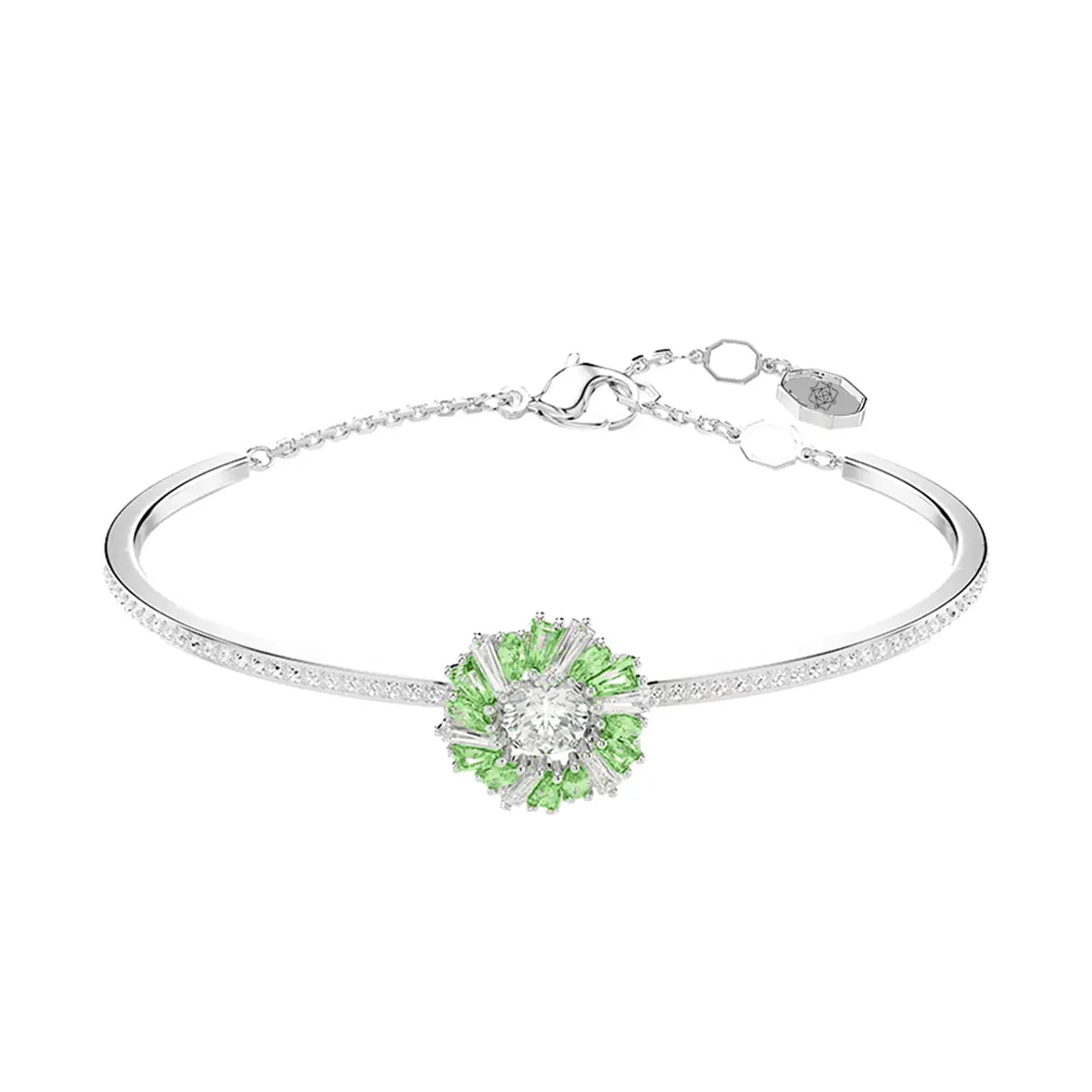 Sapphire Halo Radiant Bracelet for Women
