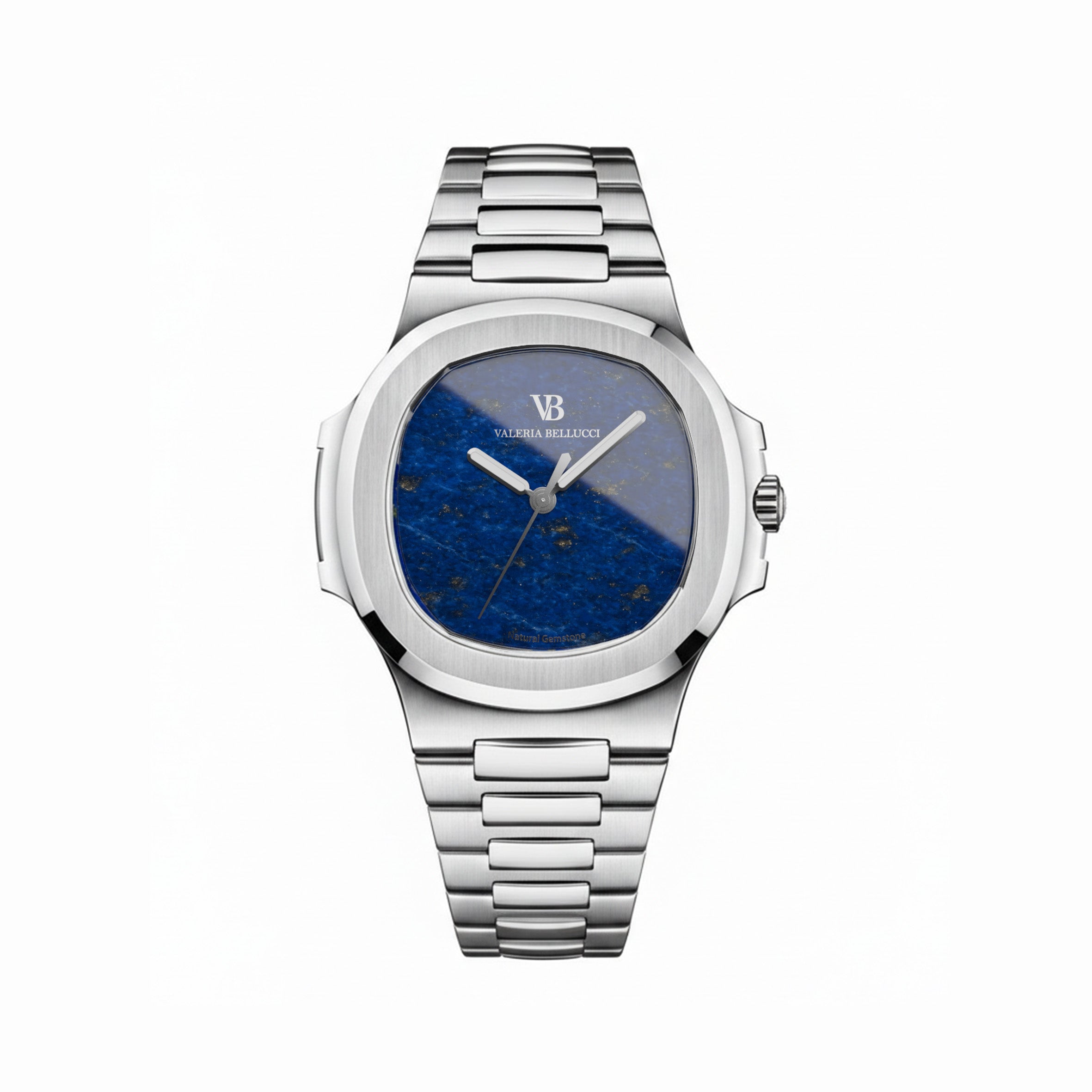 Valeria Bellucci Blue Gemstone Watch for Women