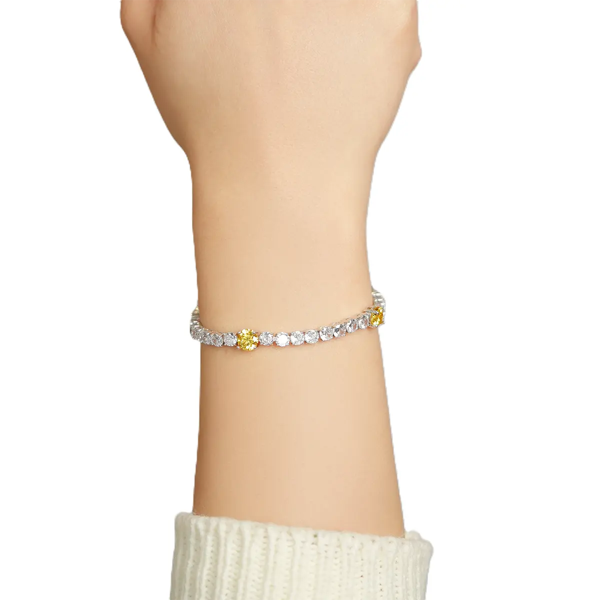 Celestial Tennis Bracelet