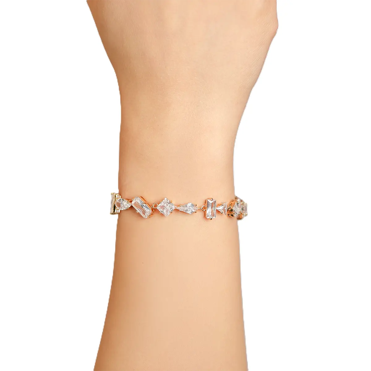 Luminous Glow Oval Tennis Bracelet