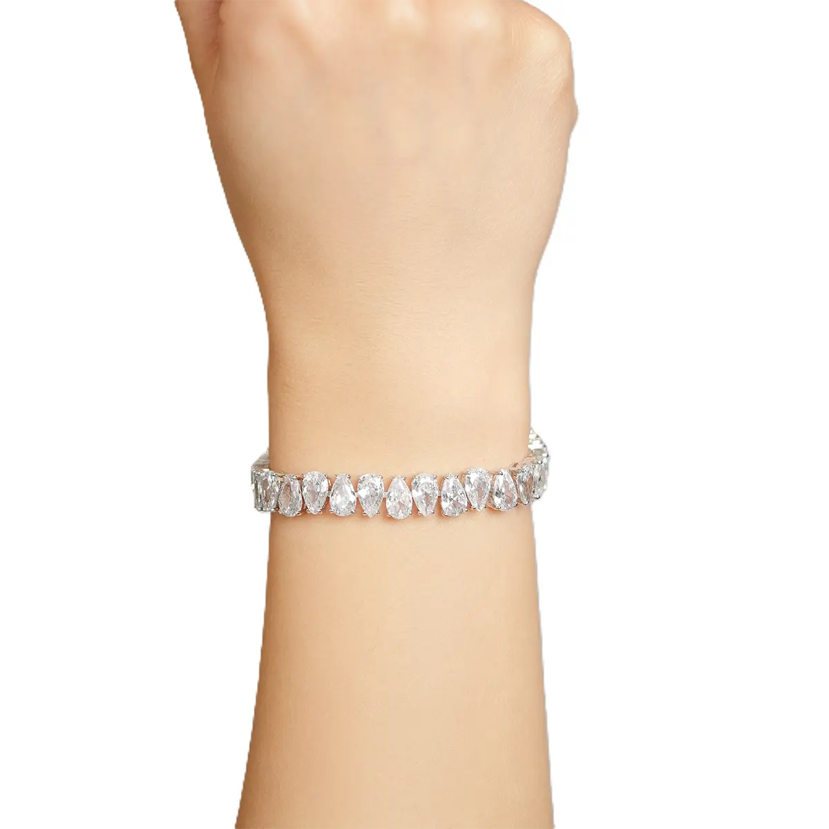 Frozen Wave Pearl Bracelet