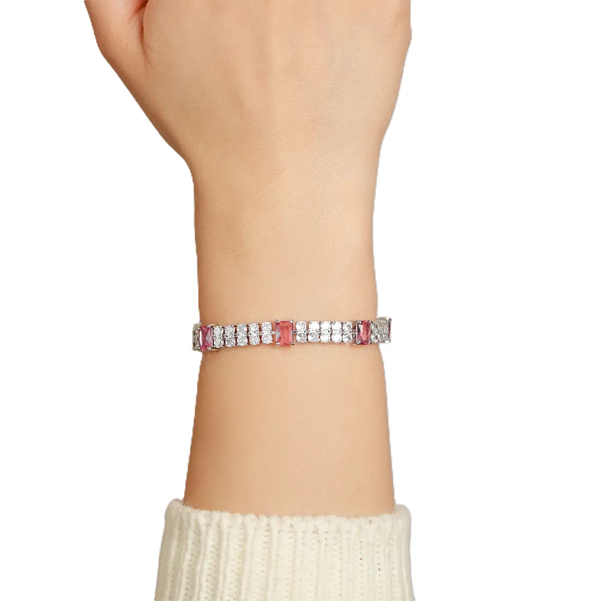 Celestial Double Tennis Bracelet