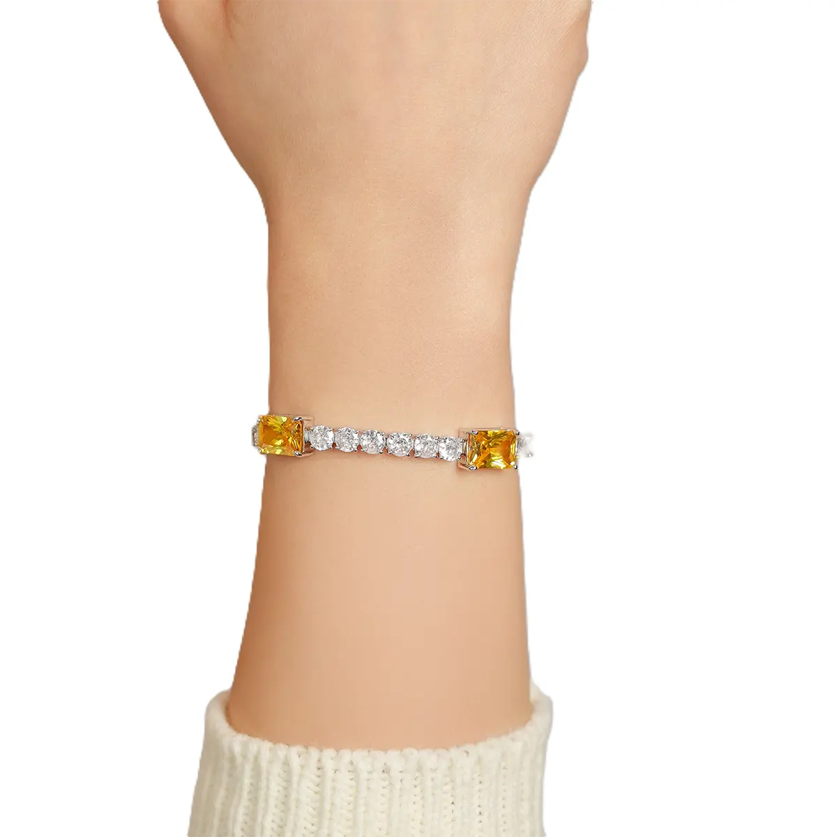 Celestial Thick Tennis Bracelet