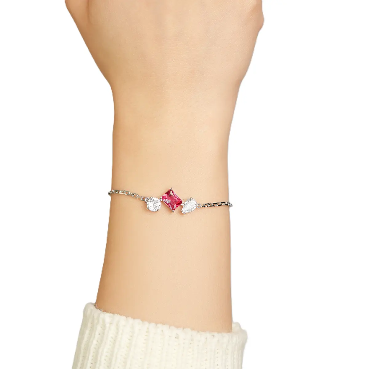Nebula Halo Gold Bracelet for Women