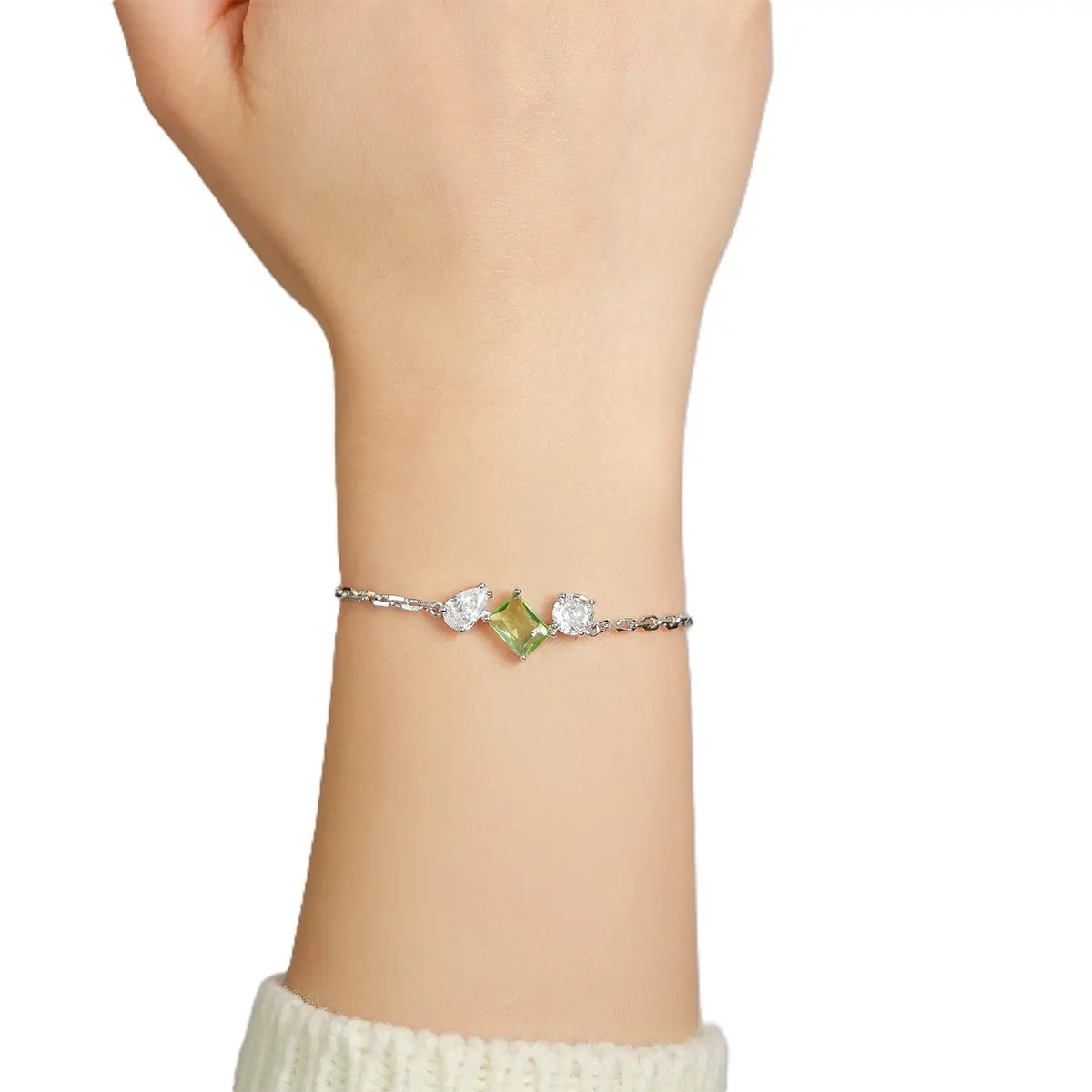 Nebula Halo Gold Bracelet for Women
