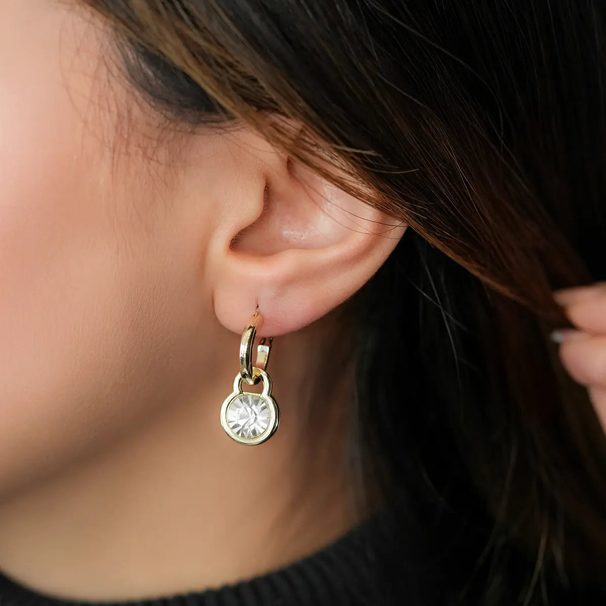 Polaris Crystal Ladies Earrings