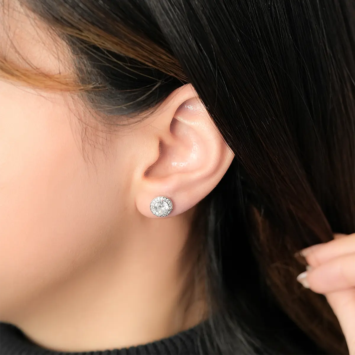 Eternal Glow Stud Earrings
