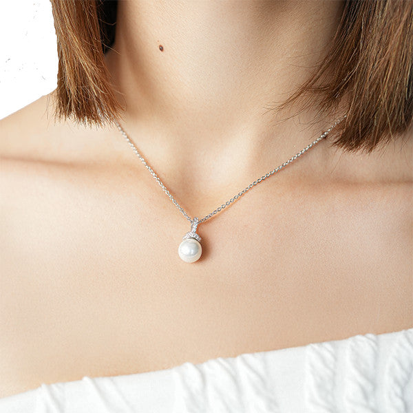 Ocean Mist Pearl Necklace
