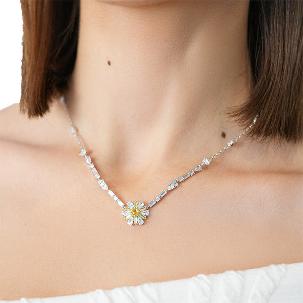 Frozen Radiance Swarovski Necklace