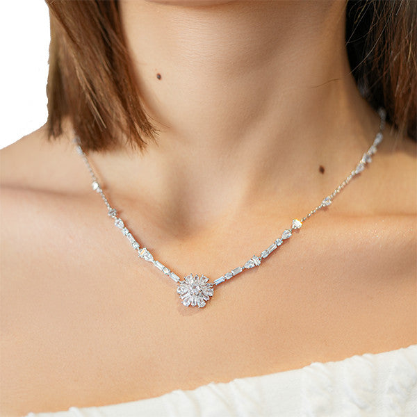 Frozen Radiance Swarovski Necklace