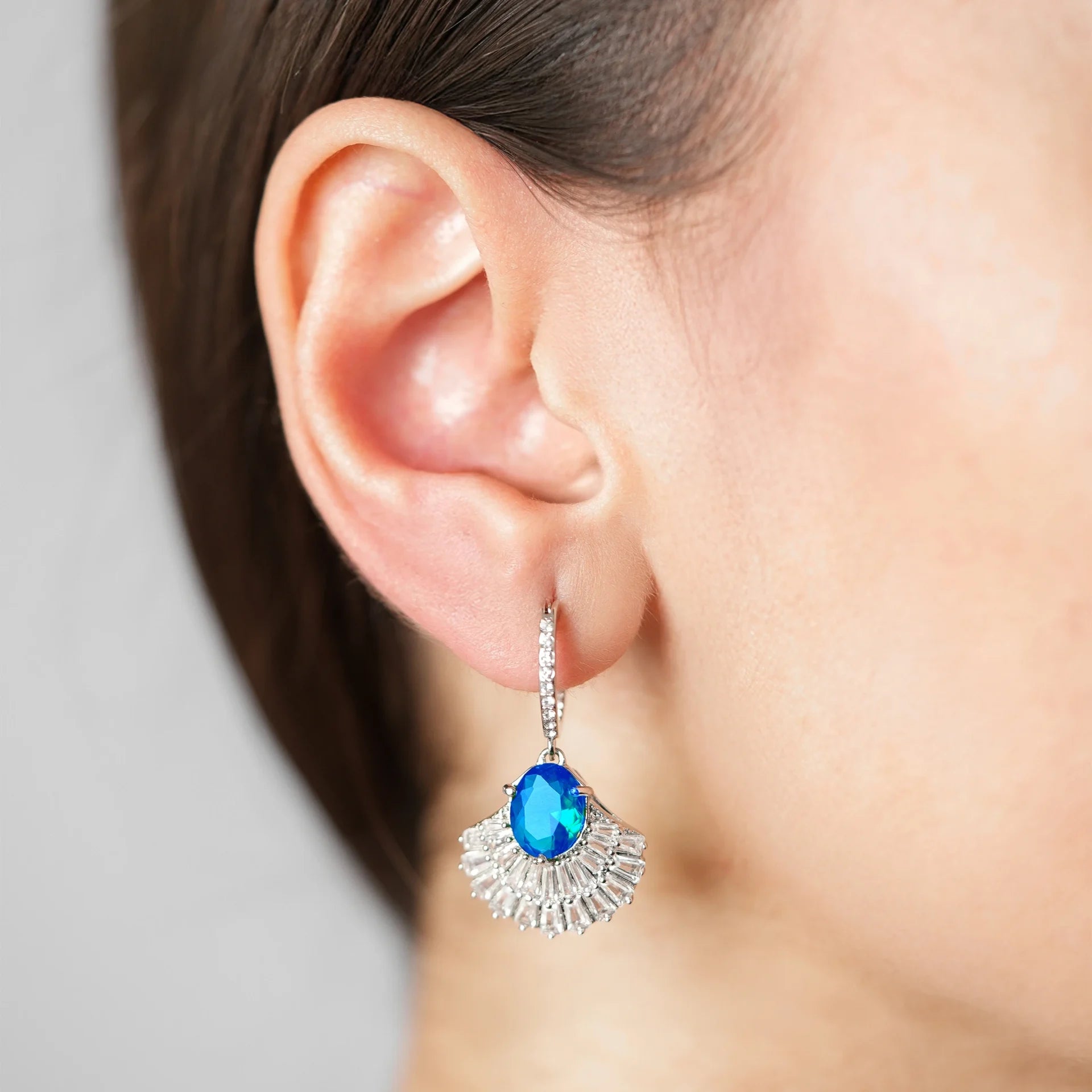 Midnight Glow Drop Earrings