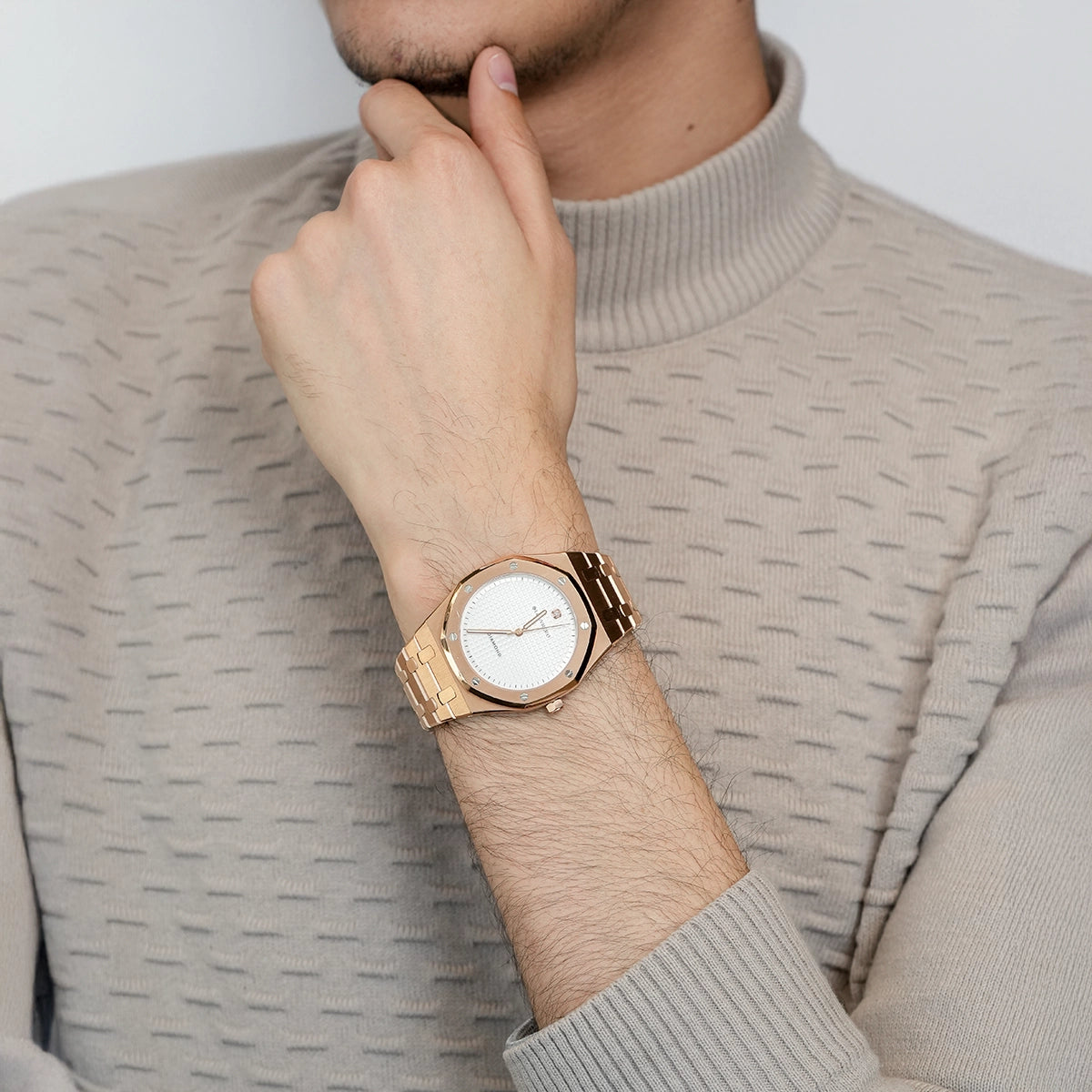 Eclipse Diamond Rose Gold Watch