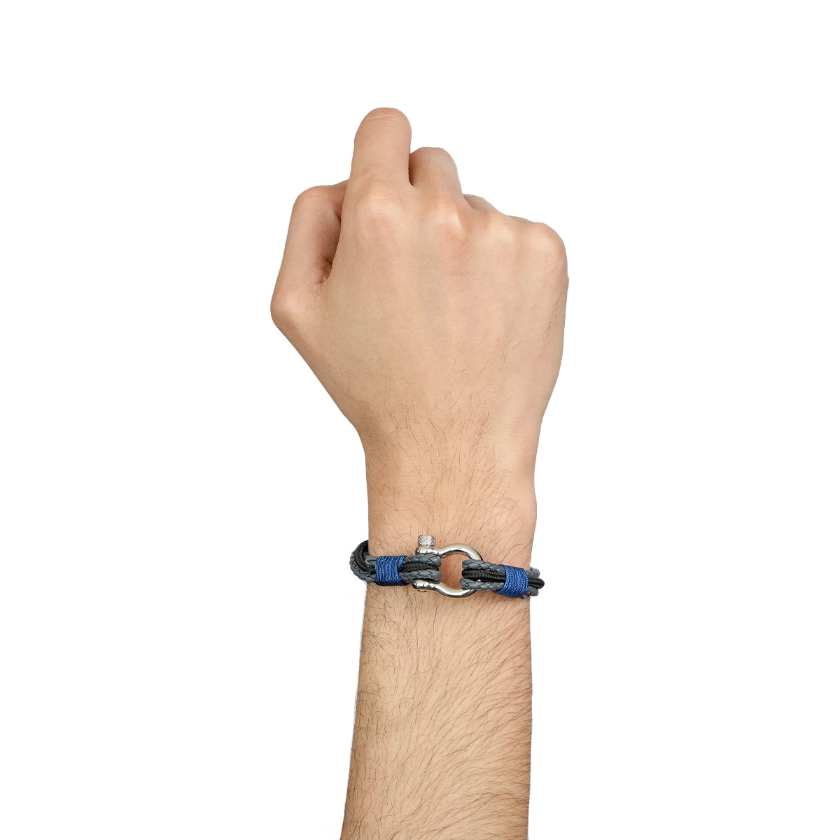 Ironleaf Cuff Men's Leather Bracelet