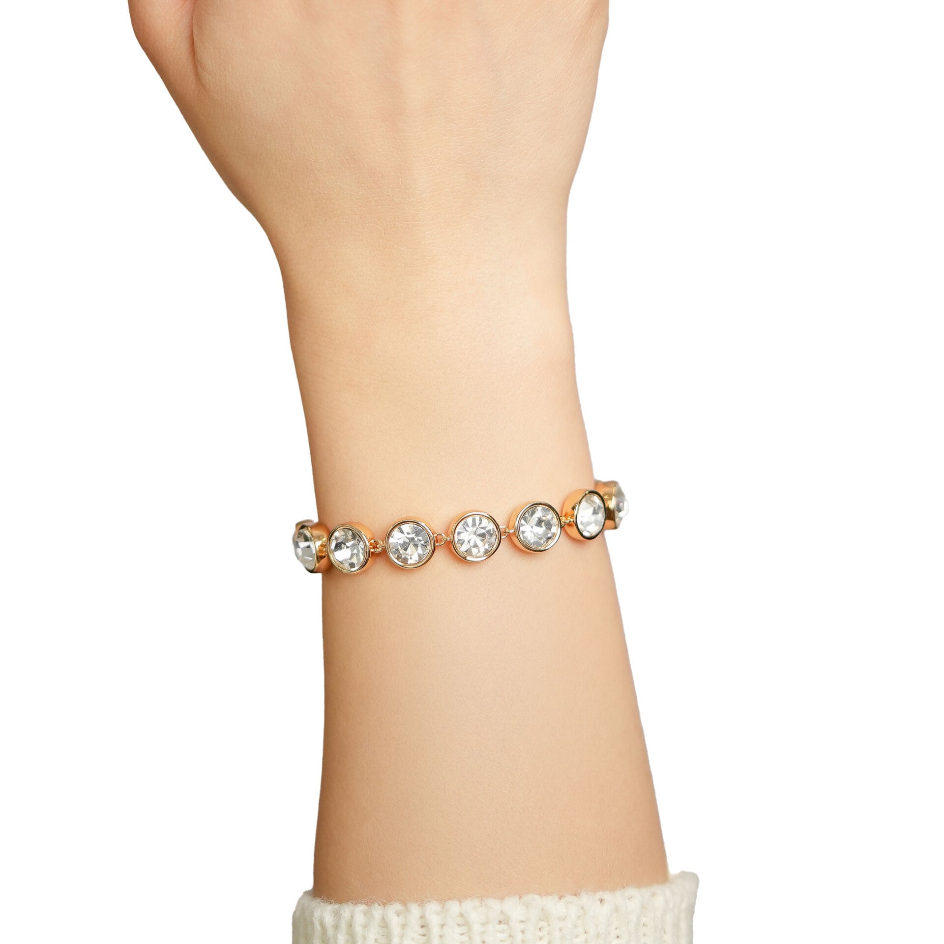 Polaris Crystal Gold Bracelet Design